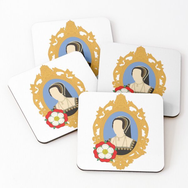 Item preview, Queen Tudor Anne Boleyn Golden Frame designed and sold by FreeOrca.