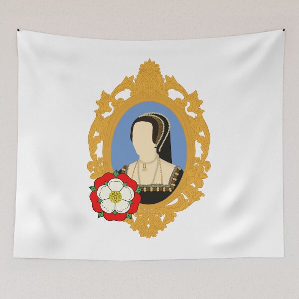 Item preview, Queen Tudor Anne Boleyn Golden Frame designed and sold by FreeOrca.
