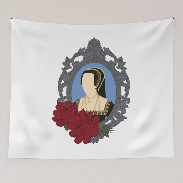 Item preview, Queen Tudor Anne Boleyn Silver Frame designed and sold by FreeOrca.