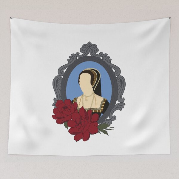Item preview, Queen Tudor Anne Boleyn Silver Frame designed and sold by FreeOrca.