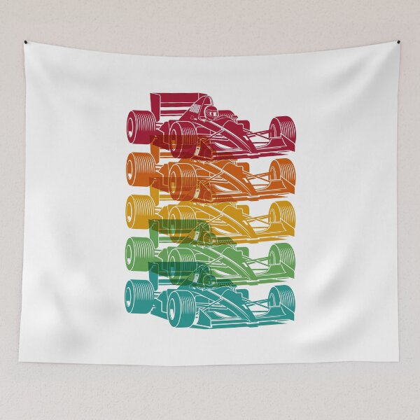 Item preview, Retro Formula Race Car designed and sold by Mariel  Toigo.