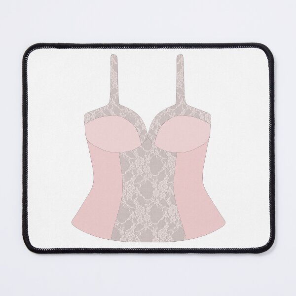 Item preview, pink lace corset designed and sold by sweetb3rry.