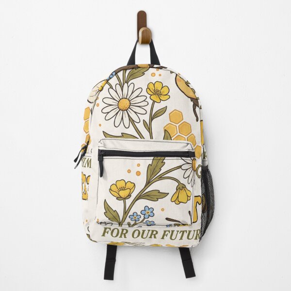 Item preview, Save the Bees Floral Bee Art designed and sold by Raybeeone.