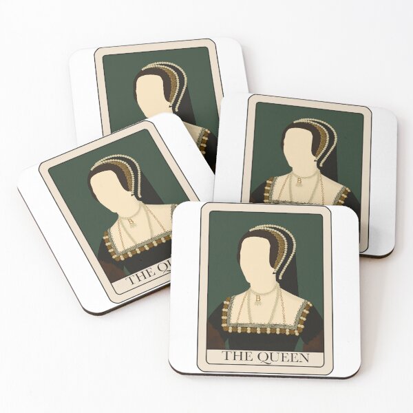 Artikelvorschau, Tarotkarte von Königin Tudor Anne Boleyn entworfen und verkauft von FreeOrca.