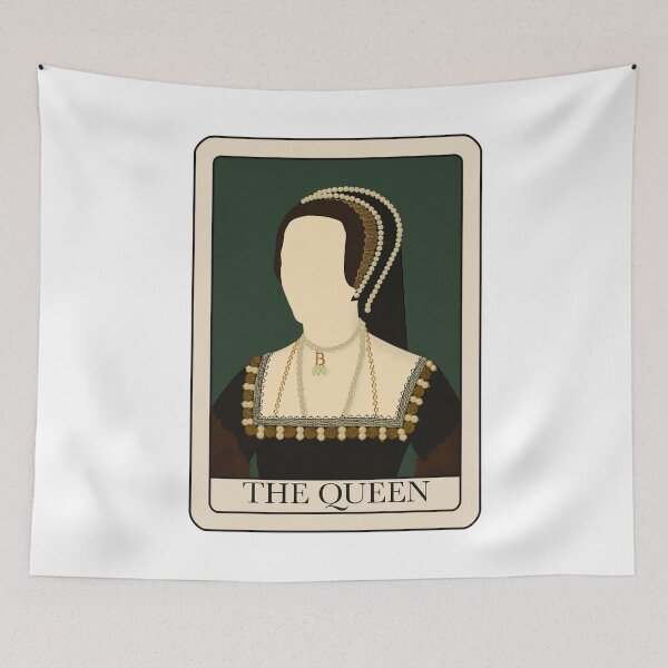 Artikelvorschau, Tarotkarte von Königin Tudor Anne Boleyn entworfen und verkauft von FreeOrca.
