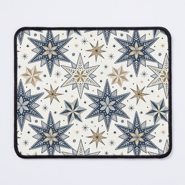 Item preview, Nordic Folk Stars | Calm Scandinavian Night Art designed and sold by Shuga-Design.