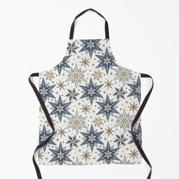 Item preview, Nordic Folk Stars | Calm Scandinavian Night Art designed and sold by Shuga-Design.