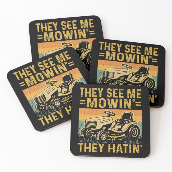 Item preview, Lawn Mowing Funny See Me Mowing They Hatin Funny Gardening designed and sold by arzateiosumn.