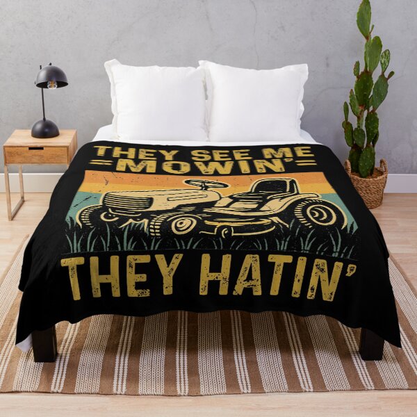 Item preview, Lawn Mowing Funny See Me Mowing They Hatin Funny Gardening designed and sold by arzateiosumn.