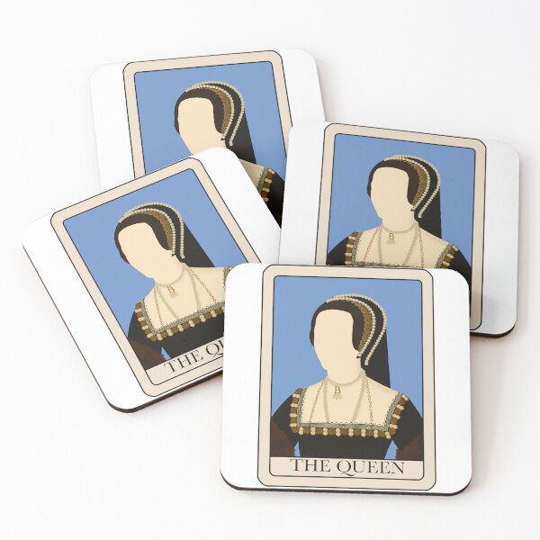 Artikelvorschau, Tarotkarte von Königin Tudor Anne Boleyn entworfen und verkauft von FreeOrca.