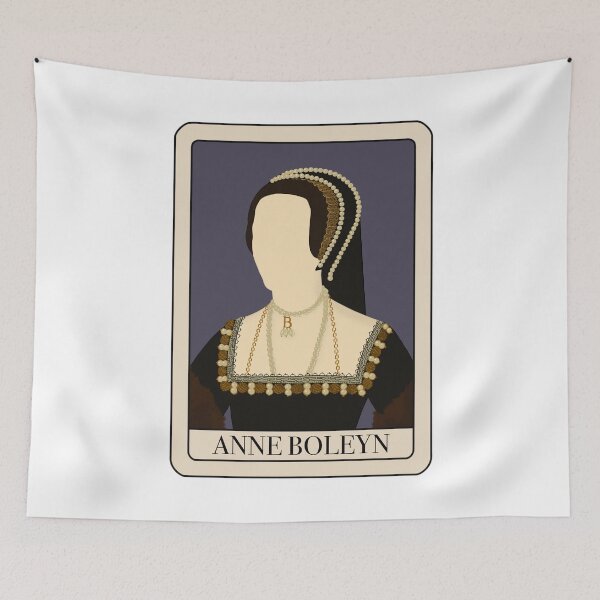 Artikelvorschau, Tarotkarte von Königin Tudor Anne Boleyn entworfen und verkauft von FreeOrca.