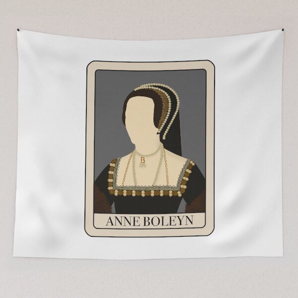 Artikelvorschau, Tarotkarte von Königin Tudor Anne Boleyn entworfen und verkauft von FreeOrca.