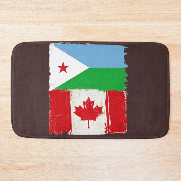 Item preview, Djibouti × Canada Flag Fusion – Djiboutian Canadian Pride Design designed and sold by DjibProp.