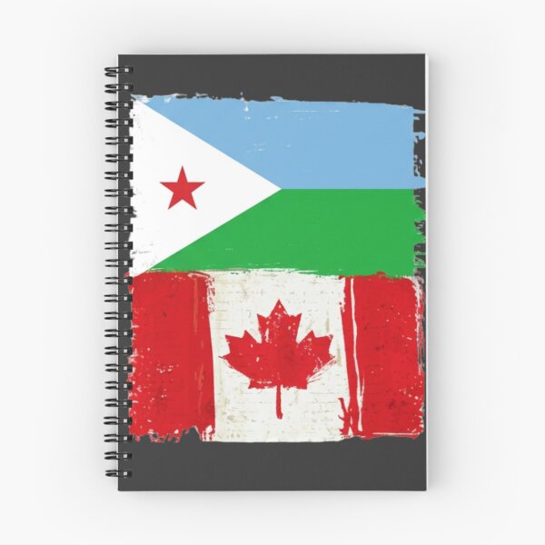 Item preview, Djibouti × Canada Flag Fusion – Djiboutian Canadian Pride Design designed and sold by DjibProp.