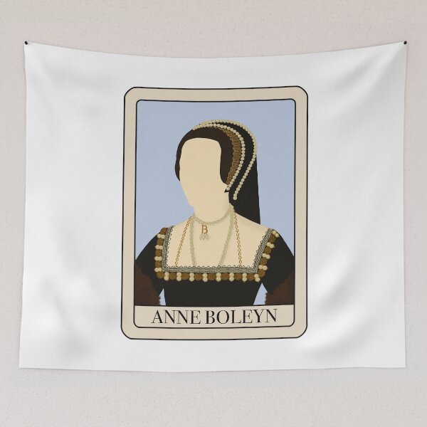 Artikelvorschau, Tarotkarte von Königin Tudor Anne Boleyn entworfen und verkauft von FreeOrca.