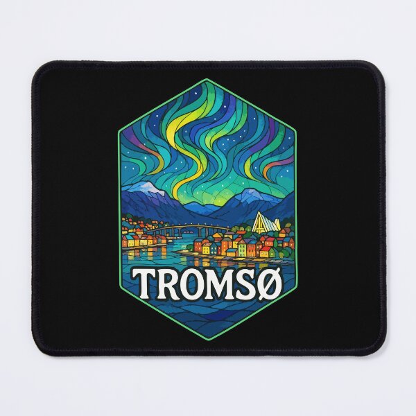 Item preview, Norway Tromso Stained Glass designed and sold by TomFrontierArt.