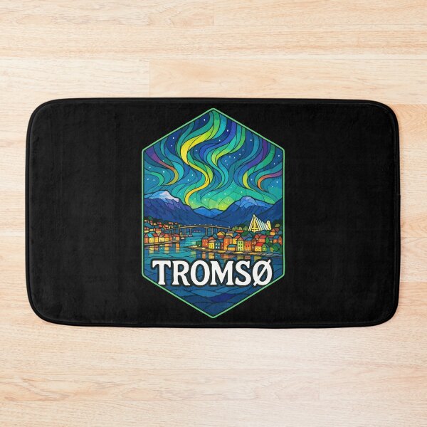 Item preview, Norway Tromso Stained Glass designed and sold by TomFrontierArt.