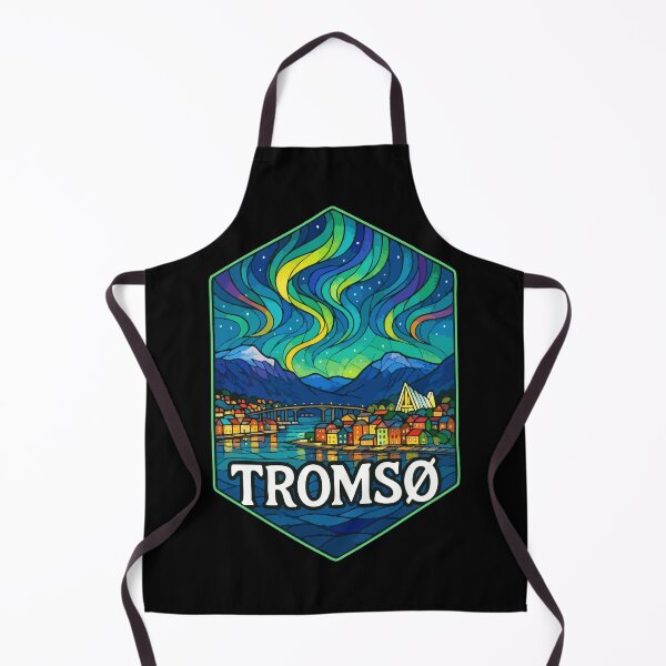 Item preview, Norway Tromso Stained Glass designed and sold by TomFrontierArt.
