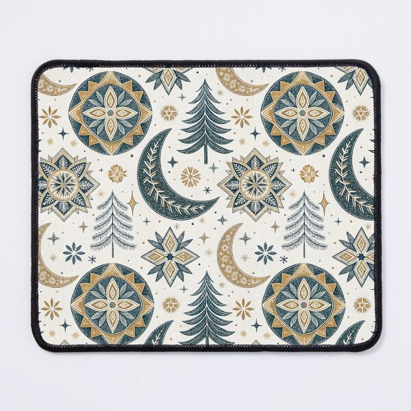 Item preview, Starry Folk Symbols | Nordic Night Scandinavian Art designed and sold by Shuga-Design.