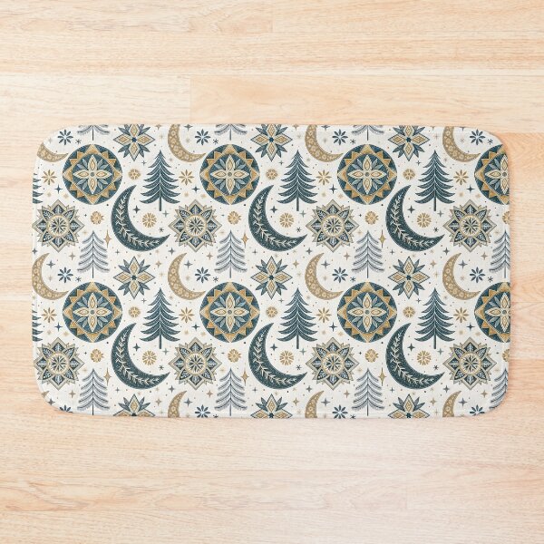 Item preview, Starry Folk Symbols | Nordic Night Scandinavian Art designed and sold by Shuga-Design.