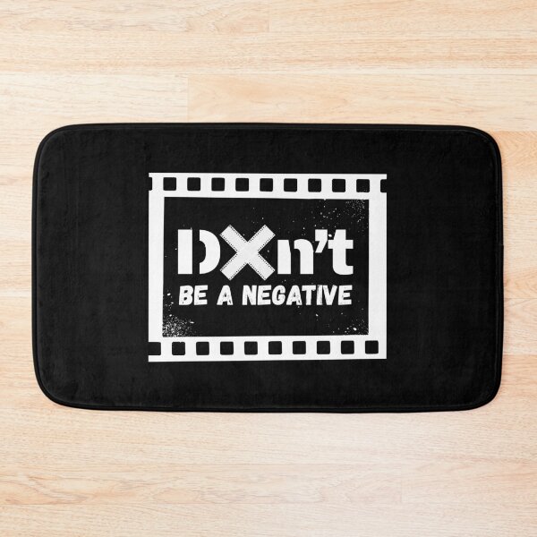 Item preview, Stay Positive Don’t Be Negative – White Retro Film Photography Pun designed and sold by NaturEdeN.