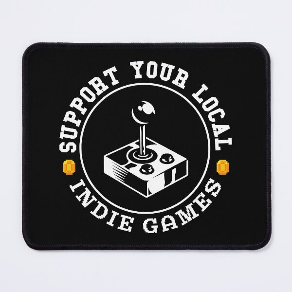 Item preview, Support Local Indie Games designed and sold by Power Up Prints.
