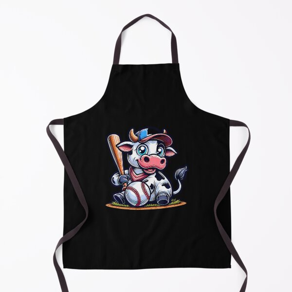 Item preview, Cute Baseball Cow With Bat Funny designed and sold by keatnybolho.