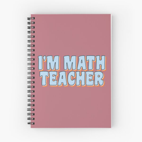 Item preview, I am Math Teacher designed and sold by Think4Prints.