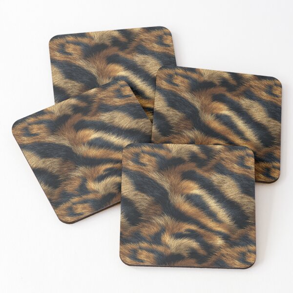 Item preview, Artistic Dark-Hued Tiger Stripe Pattern  - Gifts For Girls designed and sold by RoyalStarsPatts.