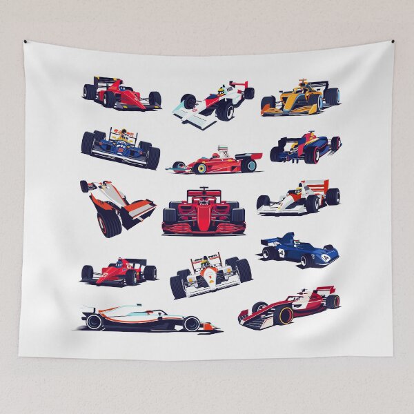 Item preview, Tribute Formula Racing Cars designed and sold by Mariel  Toigo.