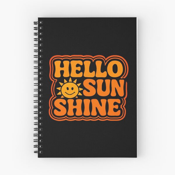 Item preview, Retro Hello Sunshine Quote – Smiling Sun Graphic for Positive Vibes, Summer Feels & Uplifting Decor designed and sold by Bright Nest Studio.
