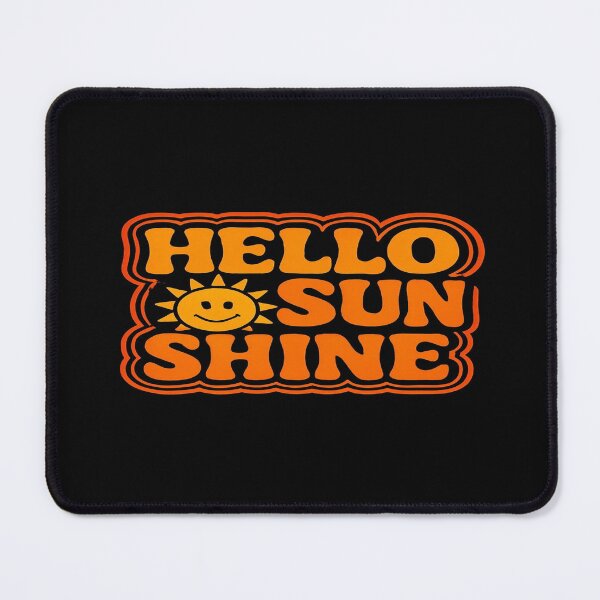 Item preview, Retro Hello Sunshine Quote – Smiling Sun Graphic for Positive Vibes, Summer Feels & Uplifting Decor designed and sold by Bright Nest Studio.