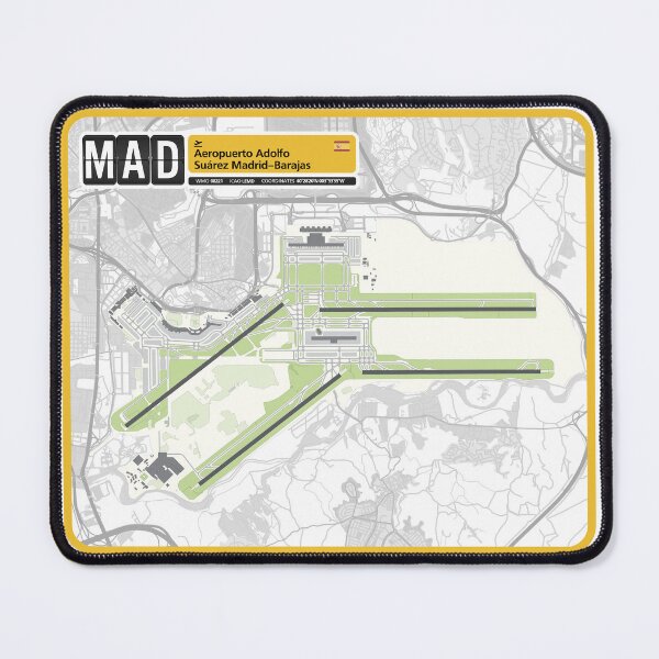 Item preview, Airport - Madrid-Barajas designed and sold by aleibanez.