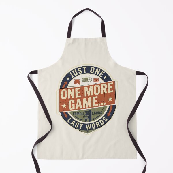 Item preview, Just One More Game Retro Gaming Badge Emblem designed and sold by anass002.