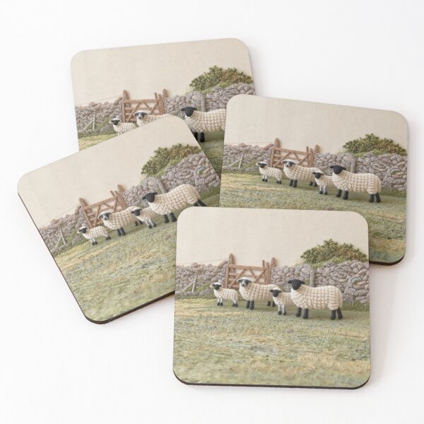 Item preview, Dartmoor sheep(photography + AI) designed and sold by artsmeow.
