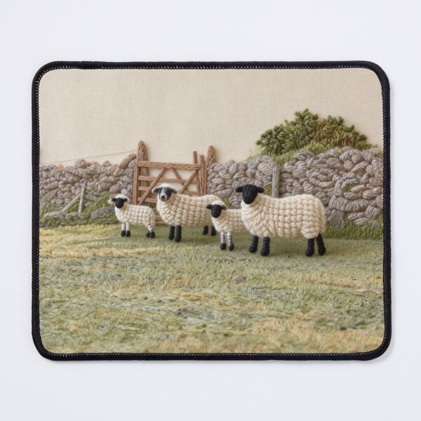 Item preview, Dartmoor sheep(photography + AI) designed and sold by artsmeow.