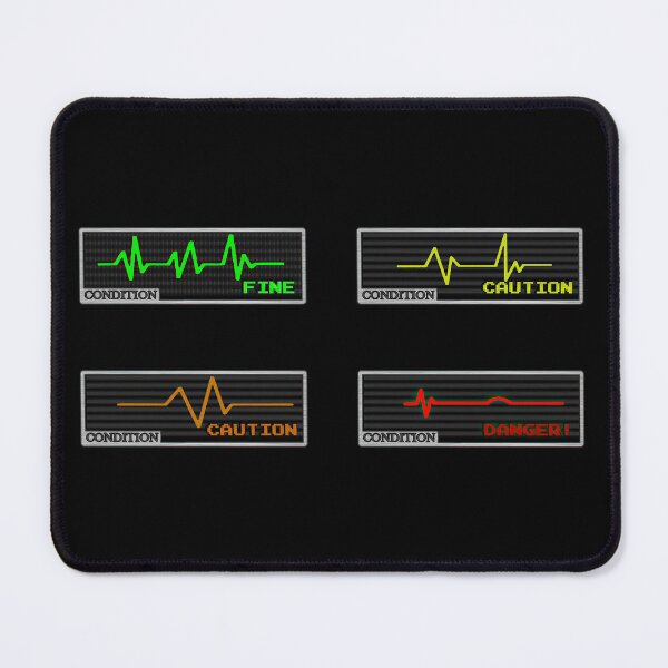 Item preview, Resident Evil Fine Caution Danger Condition designed and sold by Power Up Prints.