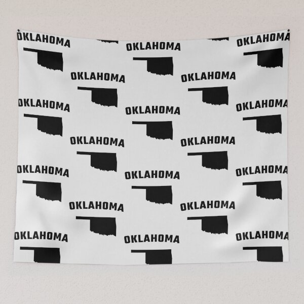 Item preview, Oklahoma Pride | Classic State Silhouette and Bold Text designed and sold by mashmosh.