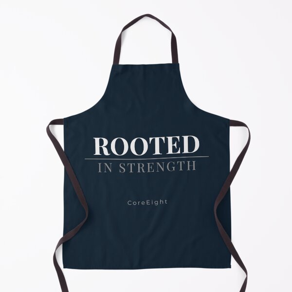 Item preview, Rooted in Strength Minimal Typography Design | CoreEight Motivation Quote designed and sold by CoreEight.