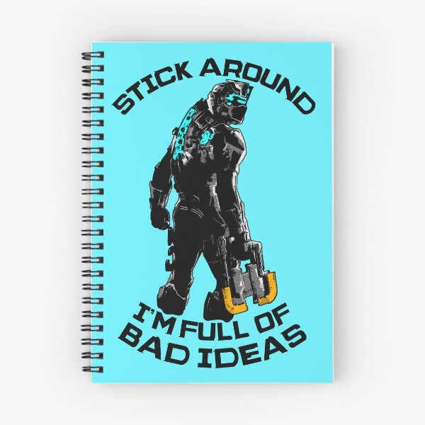 Item preview, Dead Space Isaac Clarke Stick Around designed and sold by Power Up Prints.