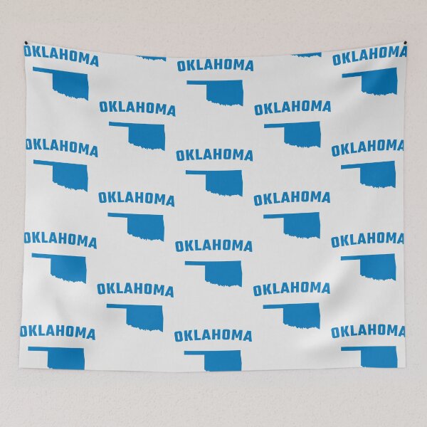 Item preview, Oklahoma State Pride - Classic Blue Varsity Style designed and sold by mashmosh.