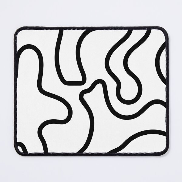 Item preview, Black waves pattern designed and sold by artist-lilly.