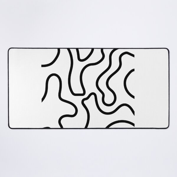 Item preview, Black waves pattern designed and sold by artist-lilly.