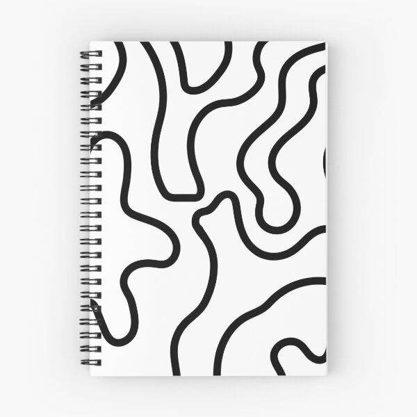Item preview, Black waves pattern designed and sold by artist-lilly.