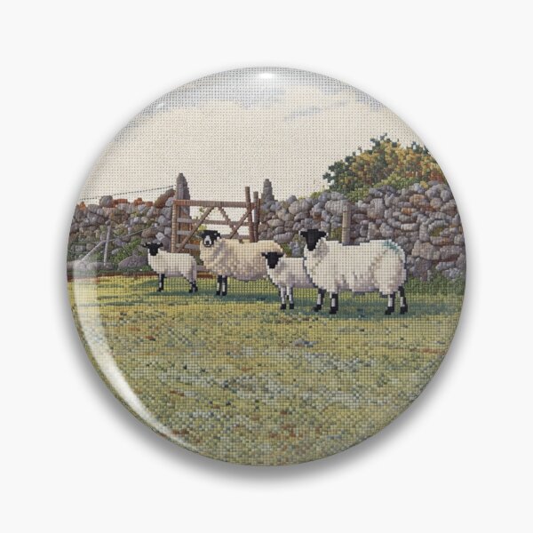 Item preview, Dartmoor sheep2(photography + AI) designed and sold by artsmeow.