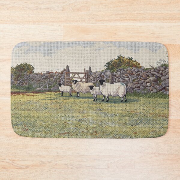 Item preview, Dartmoor sheep2(photography + AI) designed and sold by artsmeow.