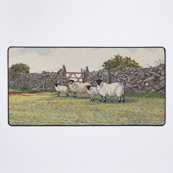 Item preview, Dartmoor sheep2(photography + AI) designed and sold by artsmeow.