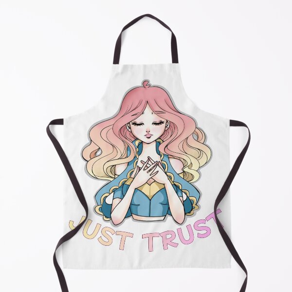 Item preview, Just Trust – Soft Kawaii Illustration with Gentle Affirmation designed and sold by LaRoseDreams.