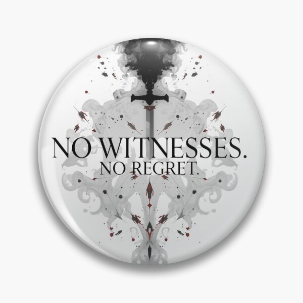 Item preview, No Witnesses. No Regret. – Assassin Shadow Typography Art designed and sold by Graphic Therapist.