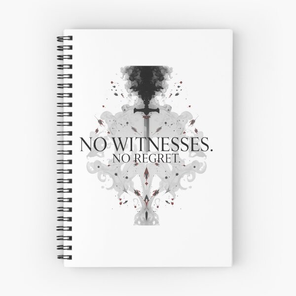Item preview, No Witnesses. No Regret. – Assassin Shadow Typography Art designed and sold by Graphic Therapist.